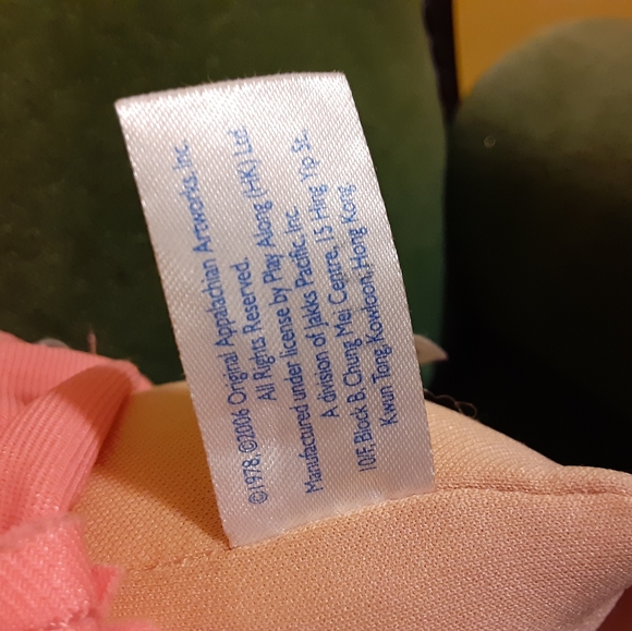 RARE CABBAGE PATCH GIRL DOLL EYELASHES- RED SIGNATURE 1978-2006 - Picture 8 of 9